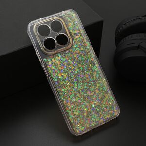 Maska / futrola CRYSTAL GLOW za Huawei Honor X7d/Honor Smart 400 4G narandzasta (MS).