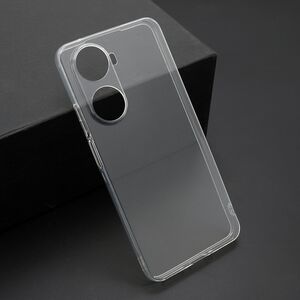 Silikonska maska / futrola ultra tanka PROTECT silikon za Huawei Nova 12 SE providna (bela) (MS).