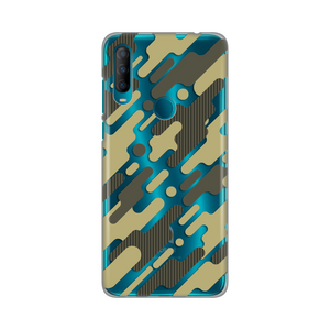 Silikonska maska / futrola print ultra tanka za Alcatel 1S (2020)/A1 Alpha 20 Army Pattern.