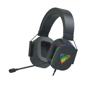 Slusalice gejmerske RGB za mikrofonom GH560 crne JEDEL (MS).