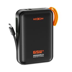 Back Up Baterija Moxom MX-PB188 65W super fast 20000MAH Type C crni (MS).