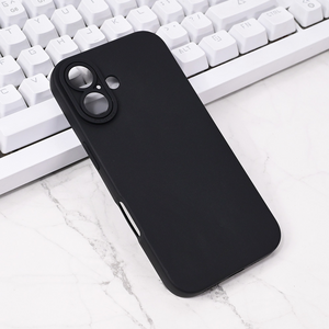 Maska / futrola Silikon Pro Camera za iPhone 16 6.1 crna.