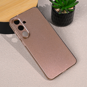 Maska / futrola Sparkle Dust za Samsung S731B Galaxy S25 Fe roze zlatna.