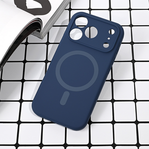 Maska / futrola Magsafe Pure color za iPhone 17 Pro plava.