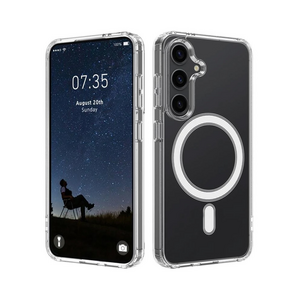 Maska / futrola Magsafe za Samsung S921B Galaxy S24 providna.