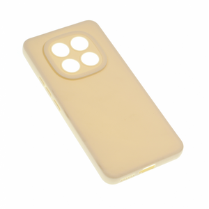 Maska / futrola Silikon Pro Camera za Xiaomi Redmi Note 15 Pro 4G krem.