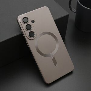 Maska / futrola ELEGANT MAGSAFE za Samsung S946 Galaxy S26 Plus 5G siva (MS).