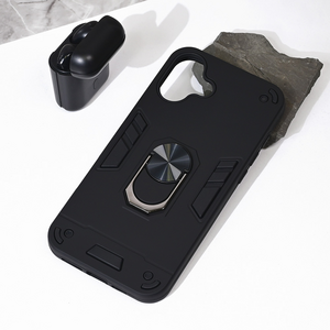 Maska / futrola Hard Ring za iPhone 16 Plus 6.7 crna.