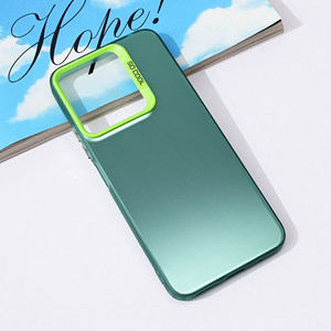 Maska / futrola providna za Xiaomi Redmi 13 zelena.