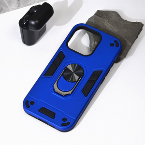 Maska / futrola Hard Ring za iPhone 16 Pro plava.