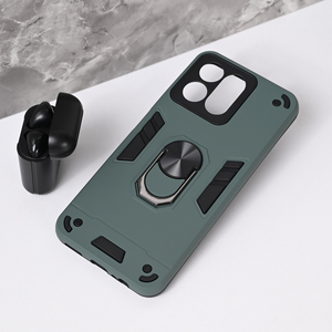 Maska / futrola Hard Ring za Huawei Honor 200 Smart/Honor X7c siva.