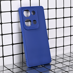 Maska / futrola 3D Camera za Xiaomi Redmi Note 14s tamno plava.