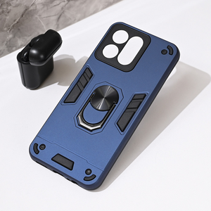 Maska / futrola Hard Ring za Huawei Honor 200 Smart/Honor X7c tamno plava.