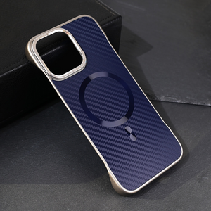 Maska / futrola Magsafe Carbon za iPhone 16 Pro Max 6.9 plava.