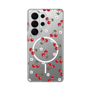 Maska / futrola print Magsafe za Samsung S948 Galaxy S26 Ultra Cute Cherries.