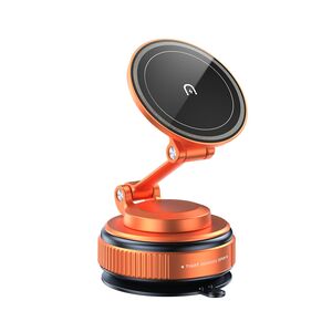 Drzac za mobilni telefon OH-X82 magnet i vakum narandzasti (MS).