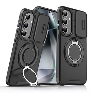 Maska / futrola CamShield Ring stand za Samsung S941 Galaxy S26 crna.