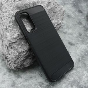 Silikonska maska / futrola BRUSHED za Samsung A256 Galaxy A25 5G crna (MS).