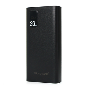 Back Up Baterija prenosiva baterija Oxpower P20 20000 mAh crna.