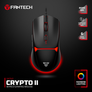 Mis Gaming Fantech VX7V2 Crypto II crni.