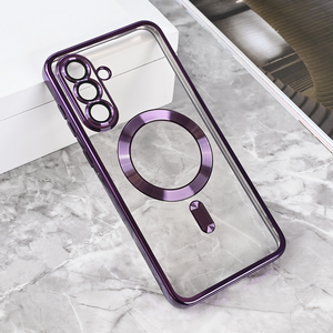 Maska / futrola Magsafe Lux za Samsung A566 Galaxy A56 5G ljubicasta.