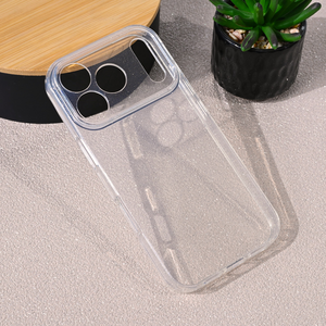 Maska / futrola Sparkle Dust za iPhone 17 Pro providna.