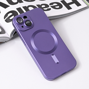 Maska / futrola Magsafe Chrome za iPhone 15 6.1 ljubicasta.