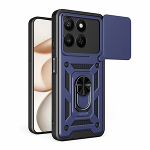 Maska / futrola Hard Shield za Huawei Honor X7d 4G/400 Smart 5G tamno plava.