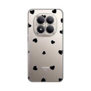 Silikonska maska / futrola print ultra tanka za Xiaomi Redmi Note 15 Pro 5G Hearts.