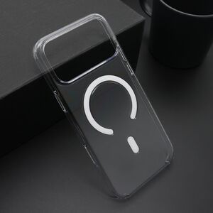 Maska / futrola AMBER CLEAR MagSafe za iPhone 17 Pro Max (6.9) providna (MS).