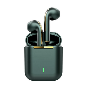 Bluetooth slusalice Airpods Earbuds J18 metalik zelene.