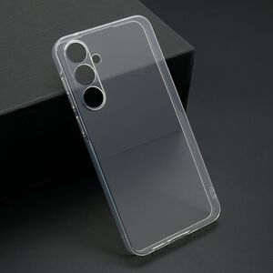 Silikonska maska / futrola ultra tanka PROTECT silikon za Samsung A556 Galaxy A55 5G providna (bela) (MS).