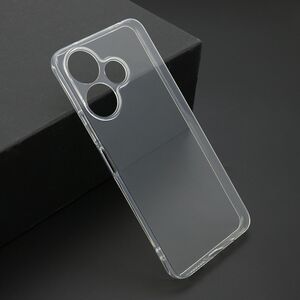 Silikonska maska / futrola ultra tanka PROTECT silikon za Xiaomi Redmi 13 4G providna (bela) (MS).