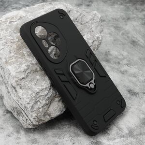 Maska / futrola Square ring za Huawei Honor 400 Pro crna (MS).
