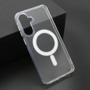 Maska / futrola STANDARD MagSafe za Samsung A576 Galaxy A57 5G providna (bela) (MS).