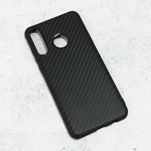 Maska / futrola Carbon fiber za Huawei P30 Lite crna.