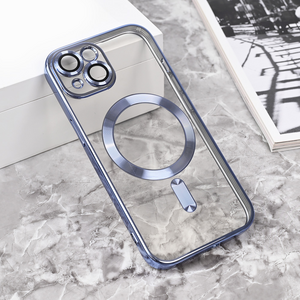 Maska / futrola Magsafe Lux za iPhone 15 6.1 svetlo plava.