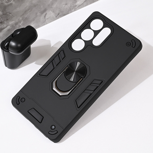 Maska / futrola Hard Ring za Samsung S938 Galaxy S25 Ultra crna.