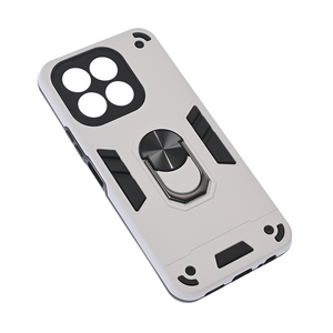 Maska / futrola Hard Ring za Huawei Honor X6c siva.