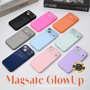 Maska / futrola Magsafe GlowUp za iPhone 13/14 6.1 mint.