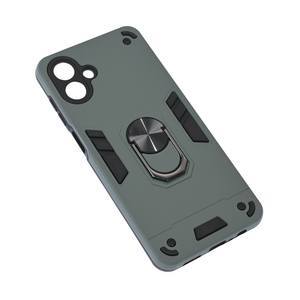 Maska / futrola Hard Ring za Samsung A075F Galaxy A07 4G tamno siva.