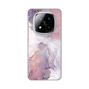 Silikonska maska / futrola print za Xiaomi Redmi Note 14 Pro Plus 5G (EU) Pink Marble.