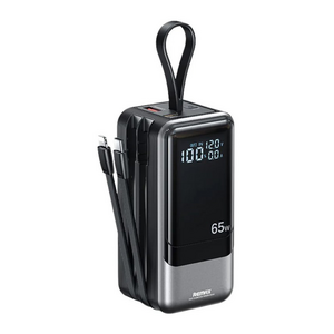 Back Up Baterija prenosiva baterija REMAX Dinba Series RPP-59 65W+60W PD+QC Fast Charging 20000mAh crni.