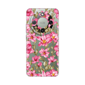Silikonska maska / futrola print za Huawei Honor Magic 8 Lite Magnolia.