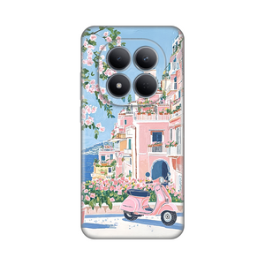 Silikonska maska / futrola print za Xiaomi Redmi Note 15 Pro 5G Pink Italy.