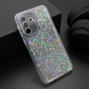 Maska / futrola CRYSTAL GLOW za Samsung A376 Galaxy A37 5G srebrna (MS).