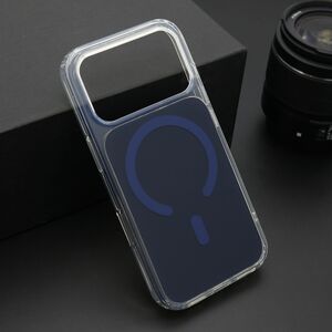Maska / futrola AMBER COLOR MagSafe za iPhone 17 Pro plava (MS).