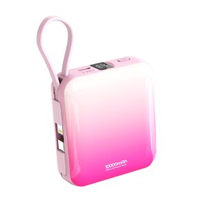 Back Up Baterija Moxom MX-PB155 fast 10000mAh SCP 22.5W QC18W+ PD20W 3A pink (MS).