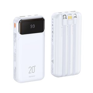 Back Up Baterija REMAX Reyluck Series RPP-686 fast 2.1A 20000mAh beli (MS).