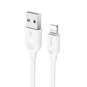 USB data kabl Comicell Superior CO-BX14 2.4A Lightning 3m beli (MS).